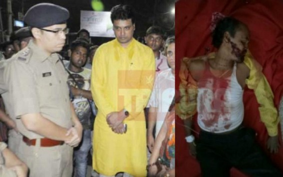 Firing at midnight hits Agartala City Firing at midnight hits Agartala City